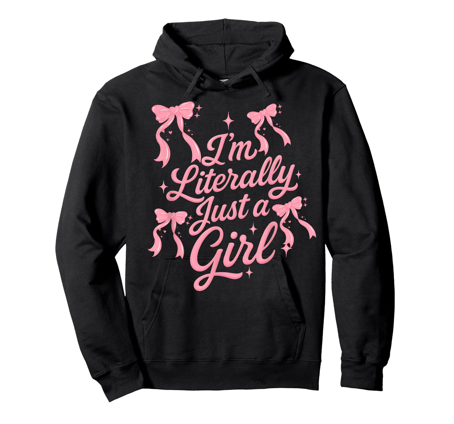 I'm Literally just a Girl Cute coquettte Bows Girl T-Shirt
