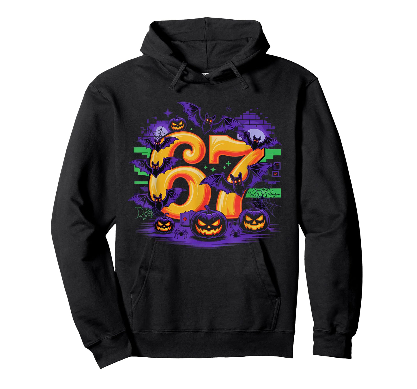 Number 6 Funny Meme Saying 6 7 Six Seven Halloween Costume T-Shirt
