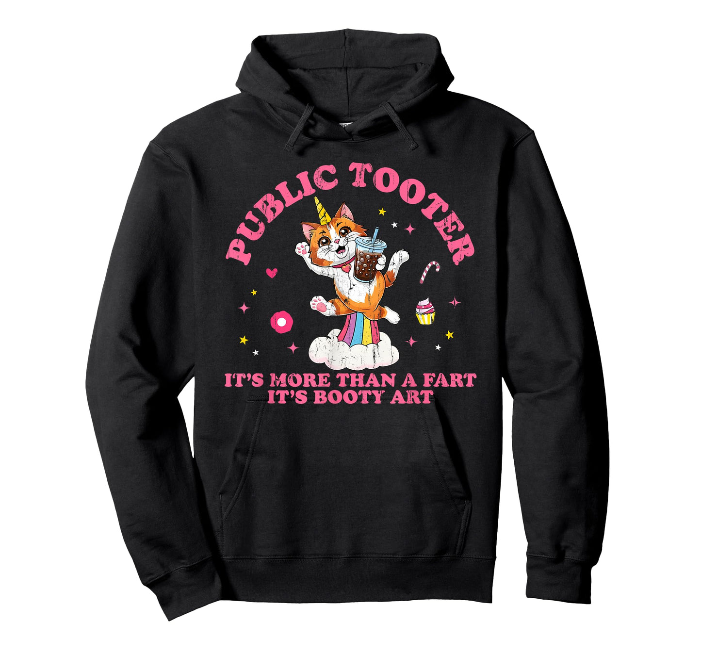 Public Tooter It's More Than A Fart It's Booty Art T-Shirt