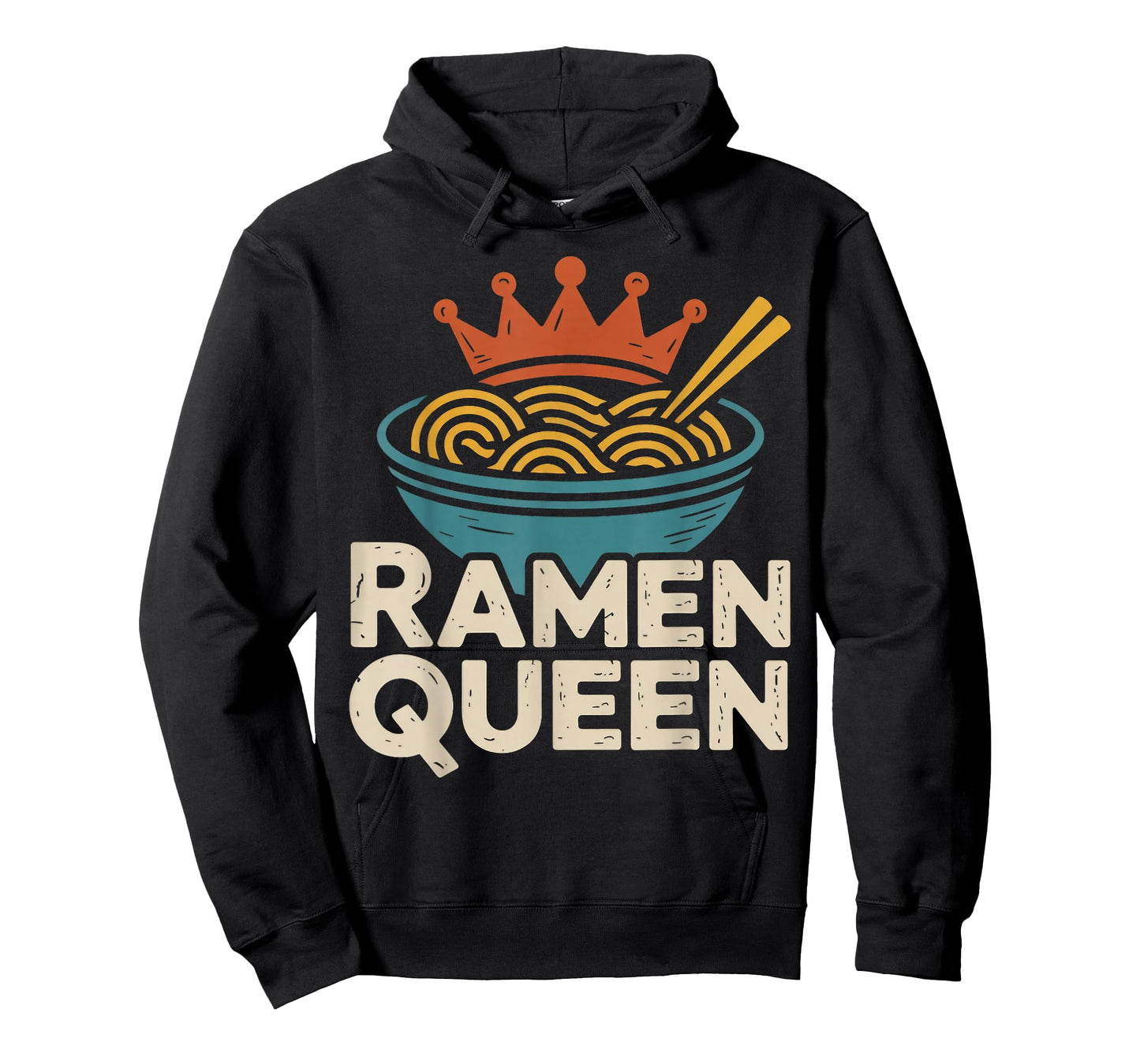 Ramen Queen Crown Noodle Lover for Foodie Fans T-Shirt