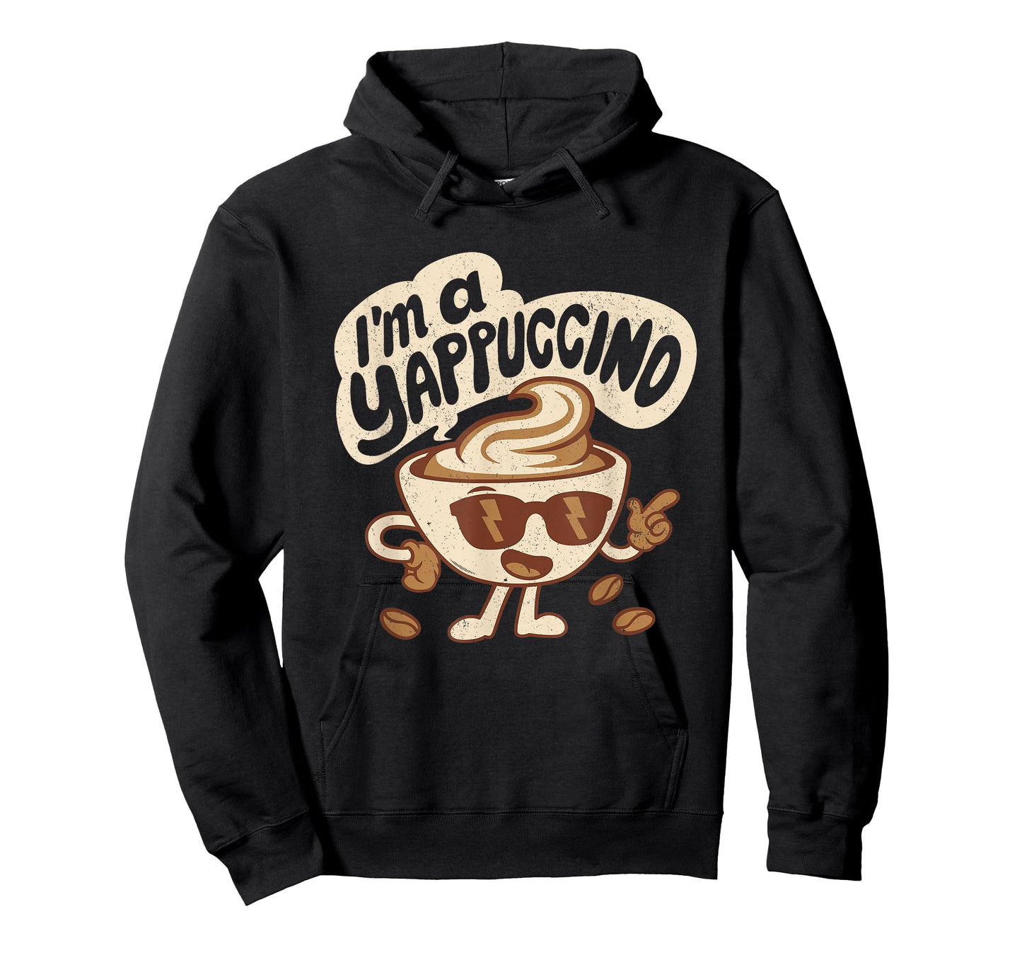 I'm a Yappuccino - Funny Coffee Lover Chatterbox T-Shirt
