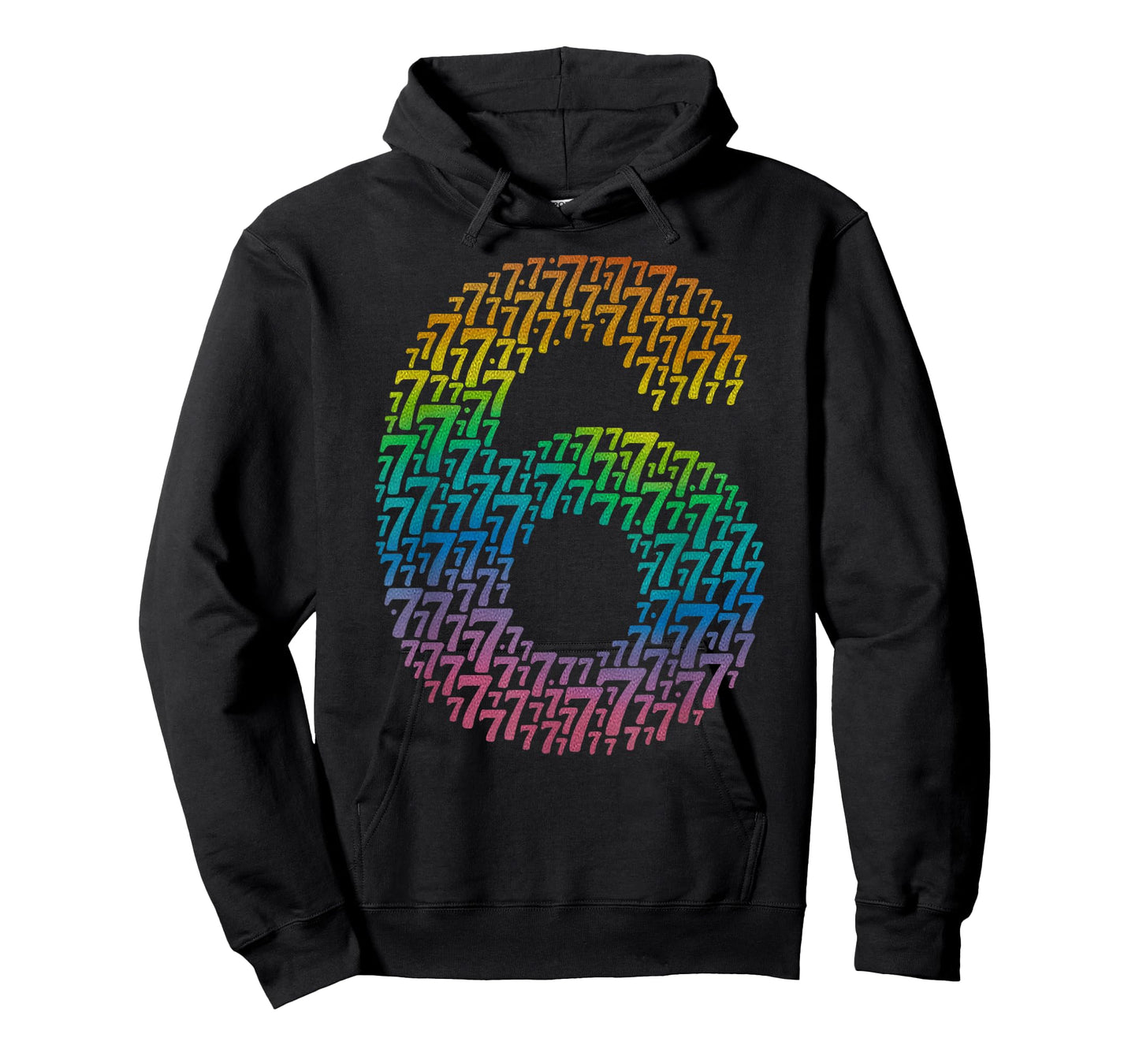 67 Six Seven Cool Matching 6-7 Rainbow Design Funny 6 7 Meme T-Shirt