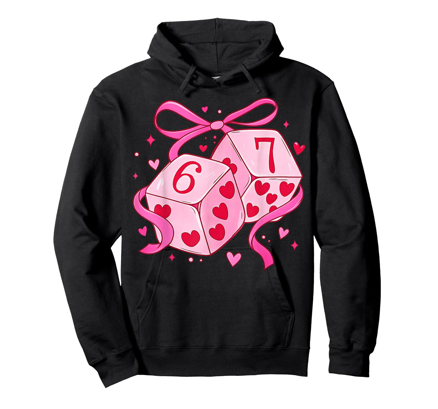 Preppy 67 Valentine Six Seven Dice 6 7 Men Women Kids T-Shirt