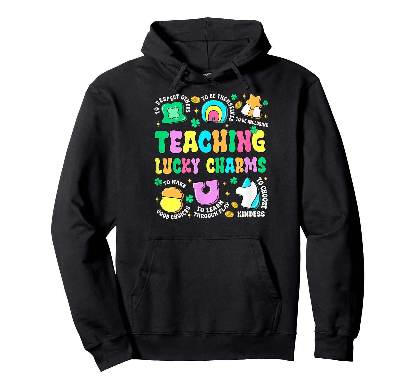St Patricks Day Special Education Teaching Lucky Charms T-Shirt