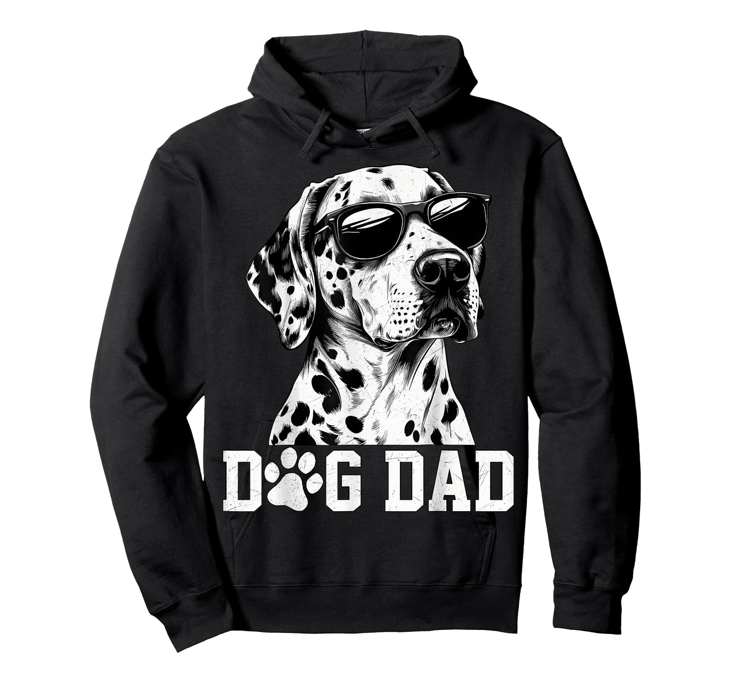 Dog Dalmatian Funny Dalmatian Dog Cool Animal Cosplay Daddy T-Shirt