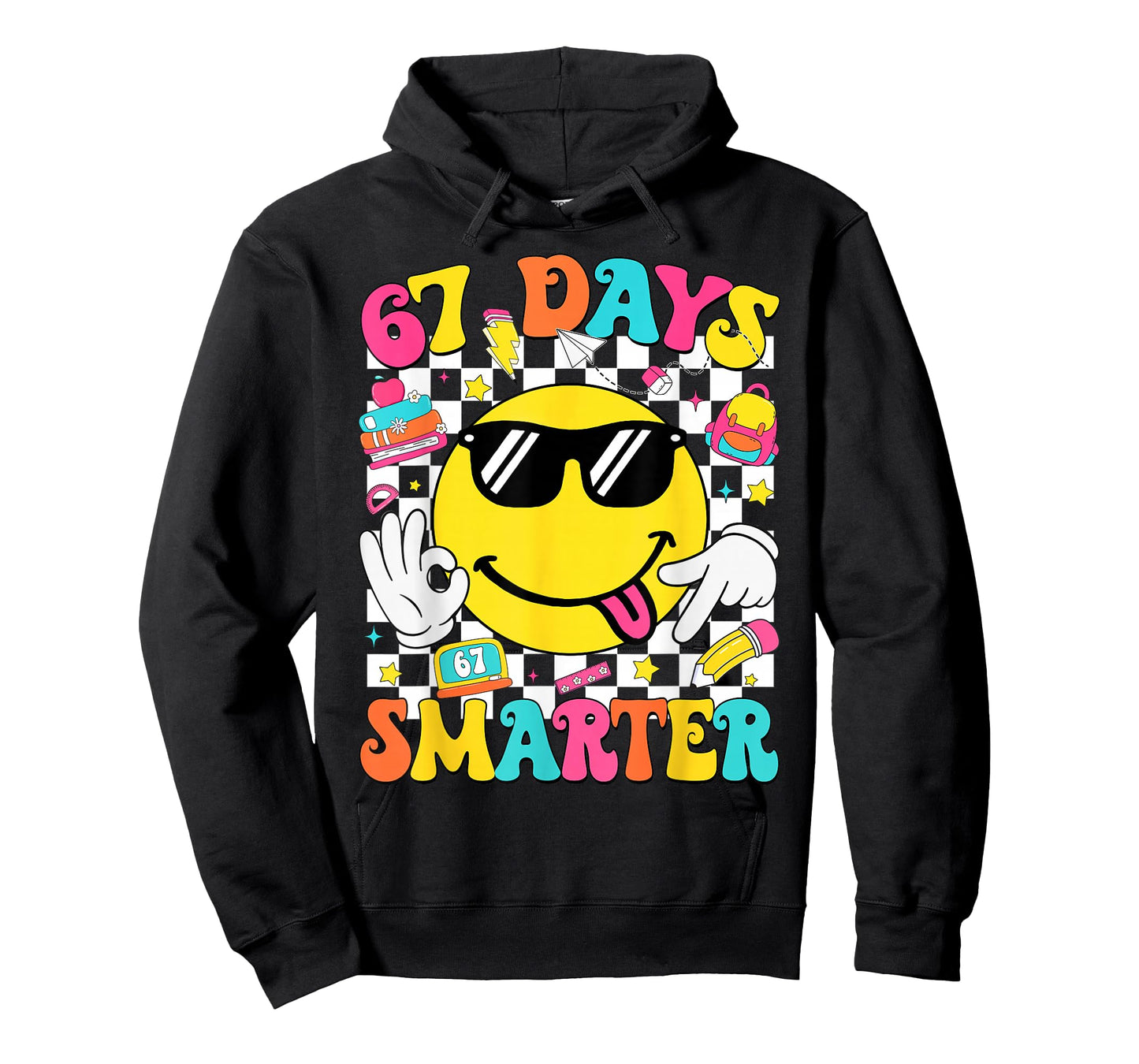67th Day of School Shirt 67 Days Smarter Teacher Boy Girls T-Shirt