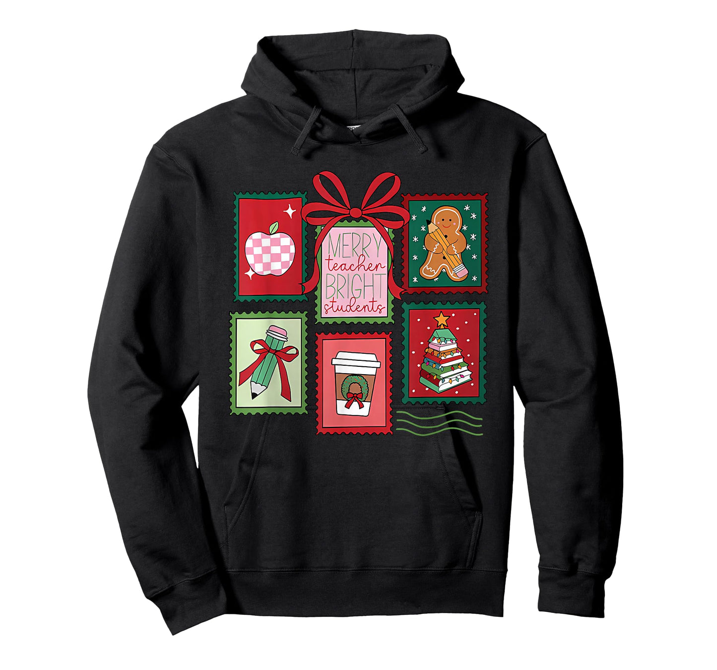 Christmas Teacher Stamps T-Shirt