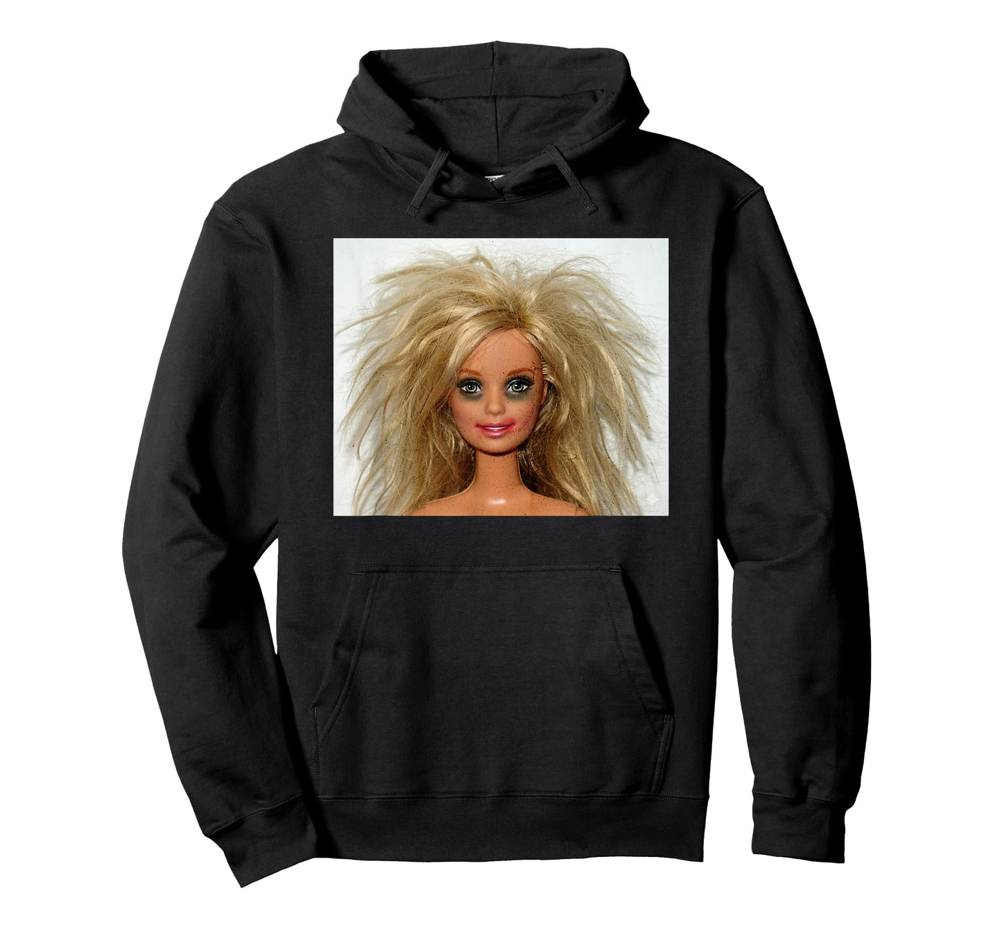 New Funny Distressed Blonde Doll Face Meme T-Shirt