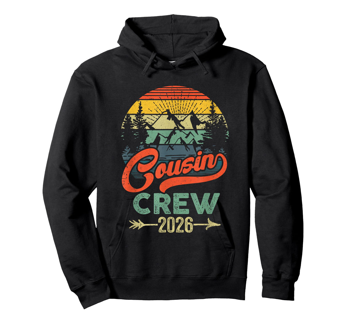 Cousin Crew 2026 Camping Family Reunion Making Memories T-Shirt