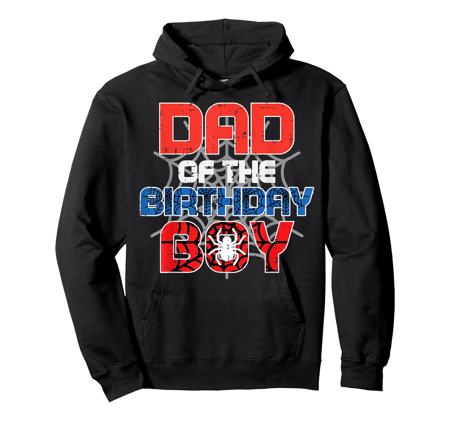 Dad of Birthday Boy Spider Bday Party Family Matching Men T-Shirt