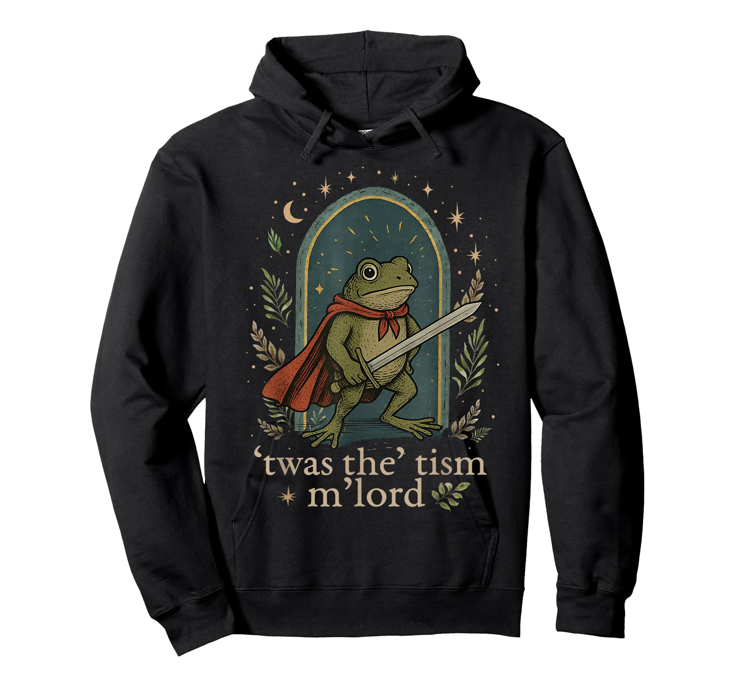 'TWAS The 'Tism M'lord Autism Awareness Autistic Funny Frog T-Shirt