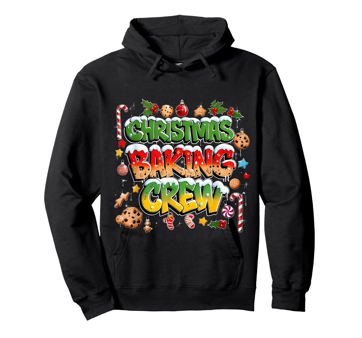 Christmas Baking Crew Cookie Lover Holiday Design T-Shirt