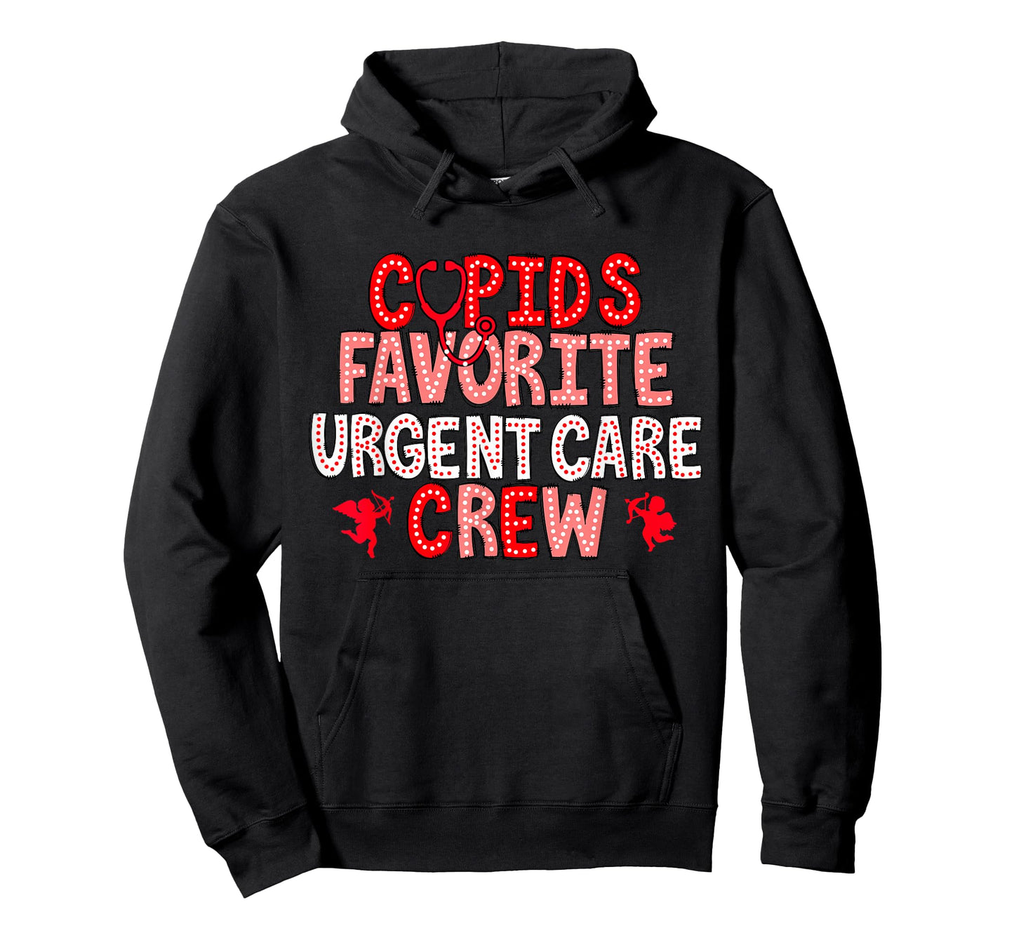 Cupid's Favorite Urgent Care Crew Nurse Valentines Injury T-Shirt