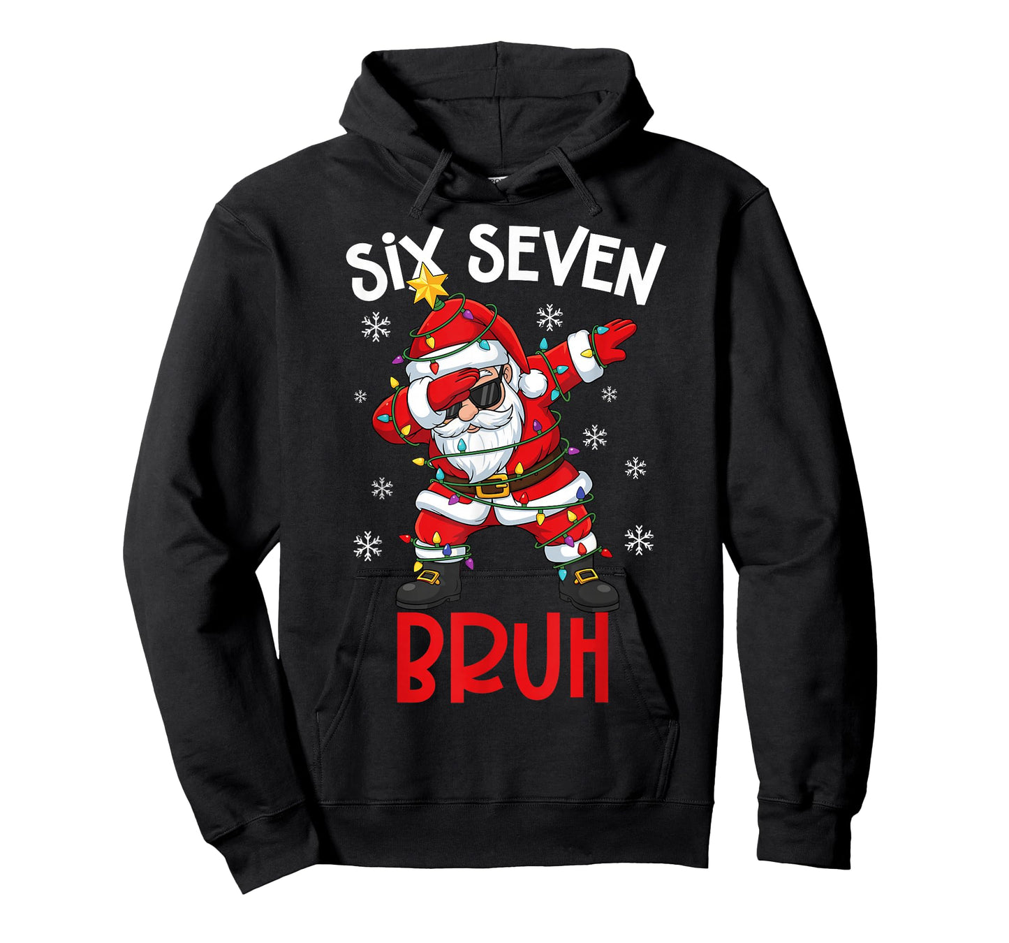 Bruh 67 Six Seven 6 7 Meme gen Alpha Christmas gen z Xmas T-Shirt
