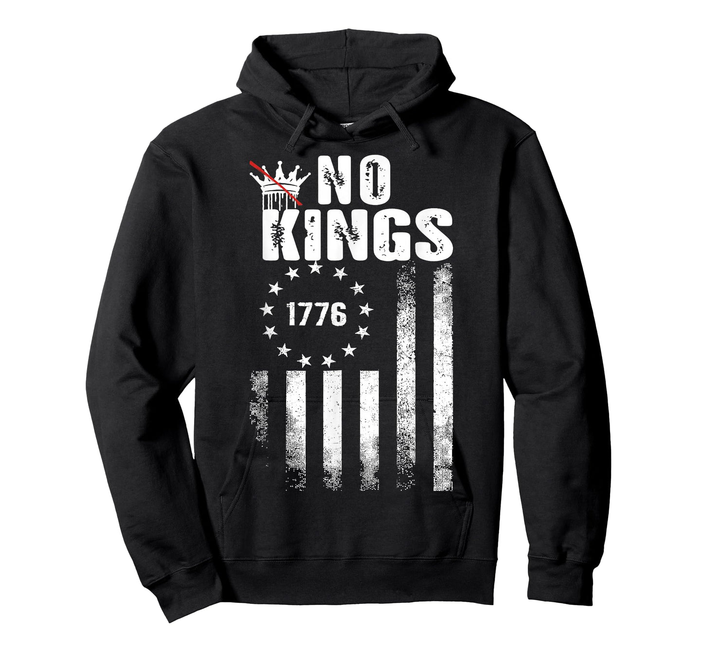 No Kings Patriotic Men Women Liberty T-Shirt