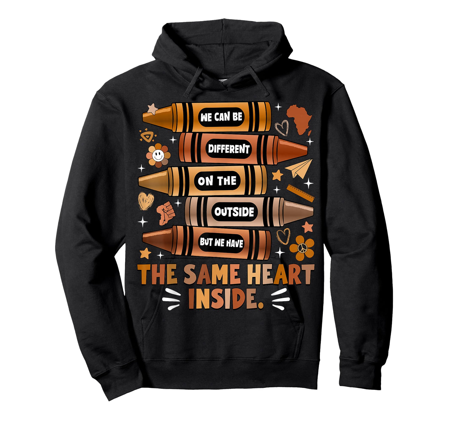 We Have The Same Heart Black History Month African American T-Shirt