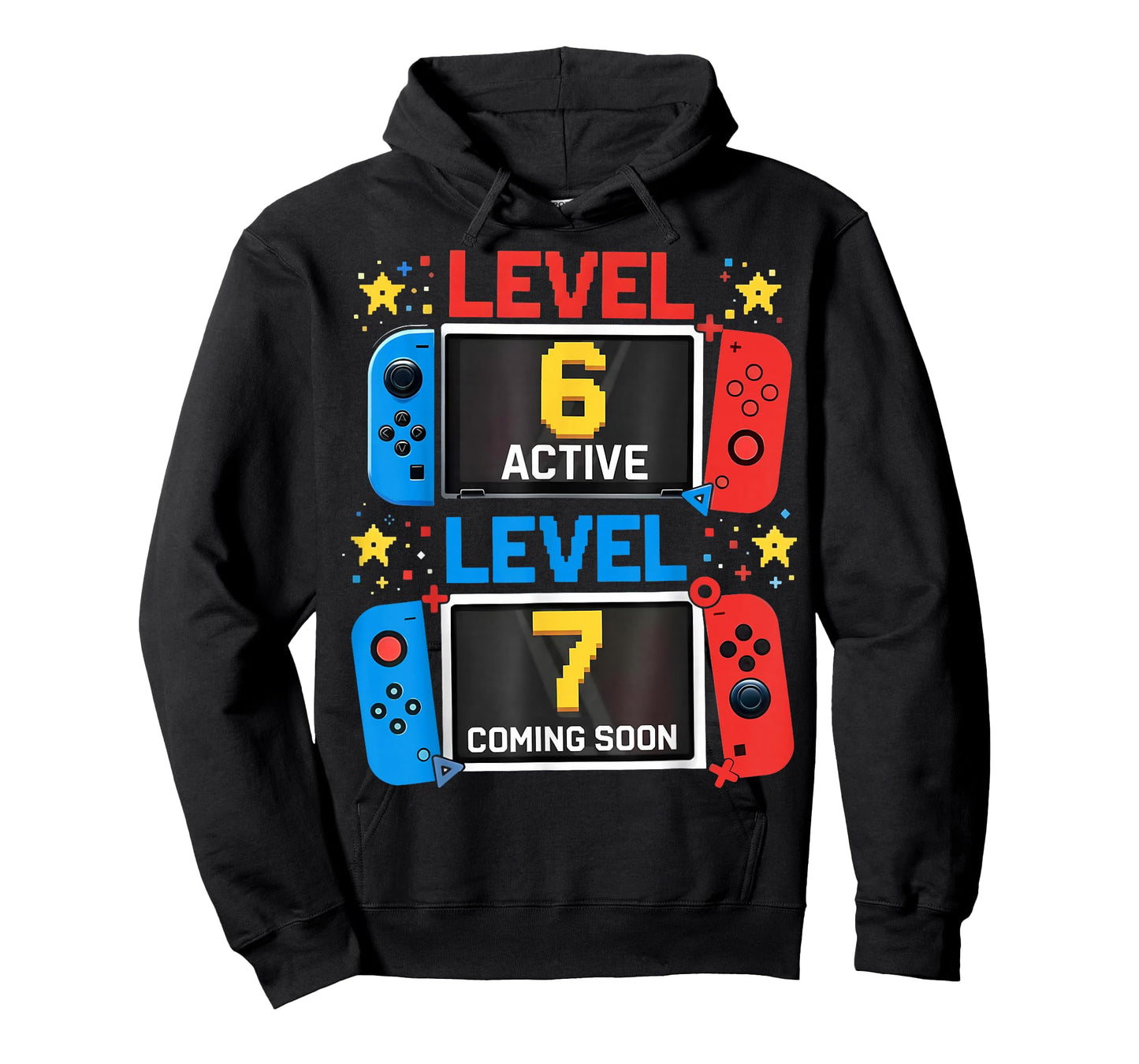 Level 6 Active Level 7 Coming Soon Birthday Boy Gift for Kid T-Shirt