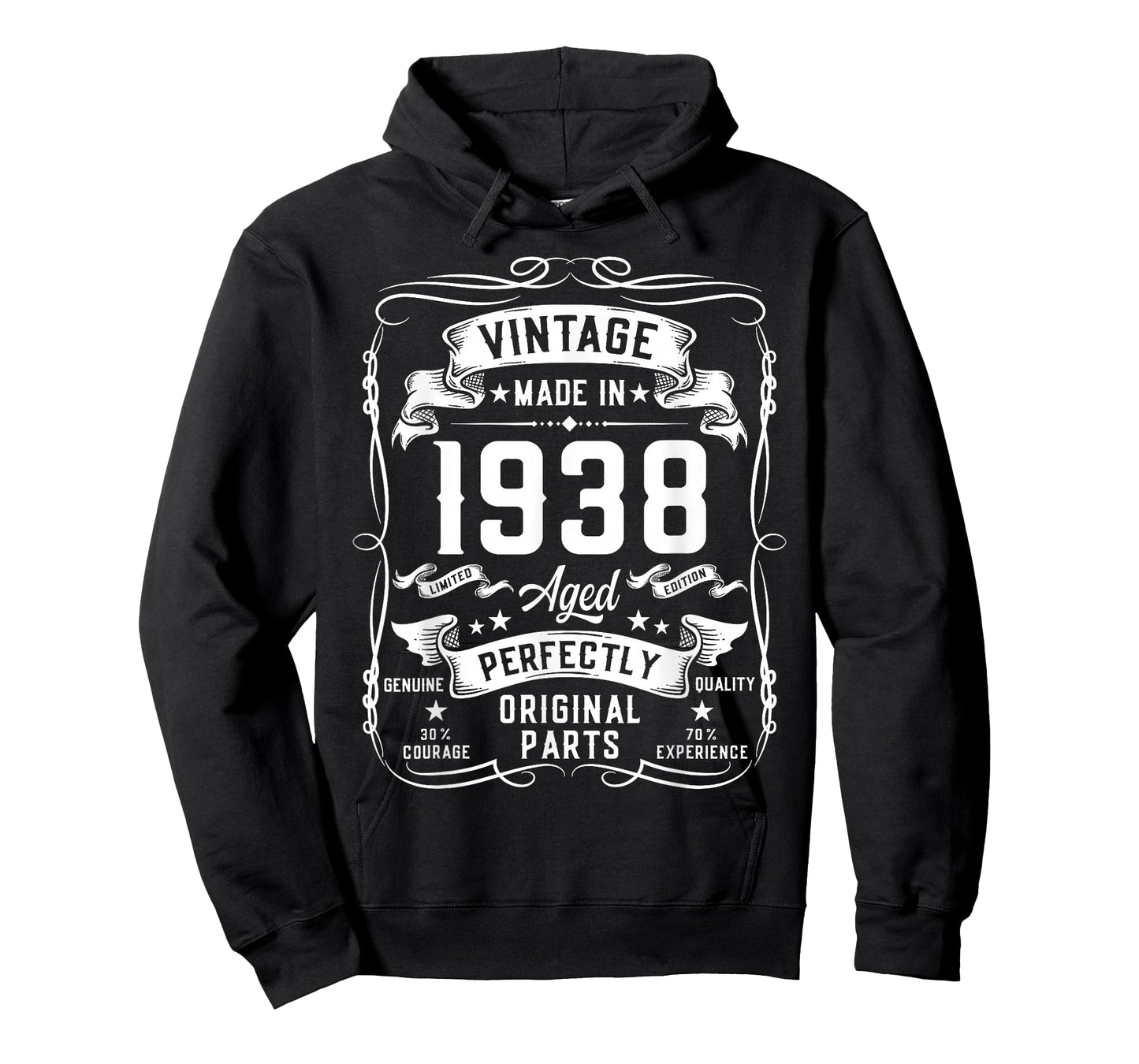 Vintage 1938 88yr 88th Birthday Gifts for Men 88 Years Old T-Shirt