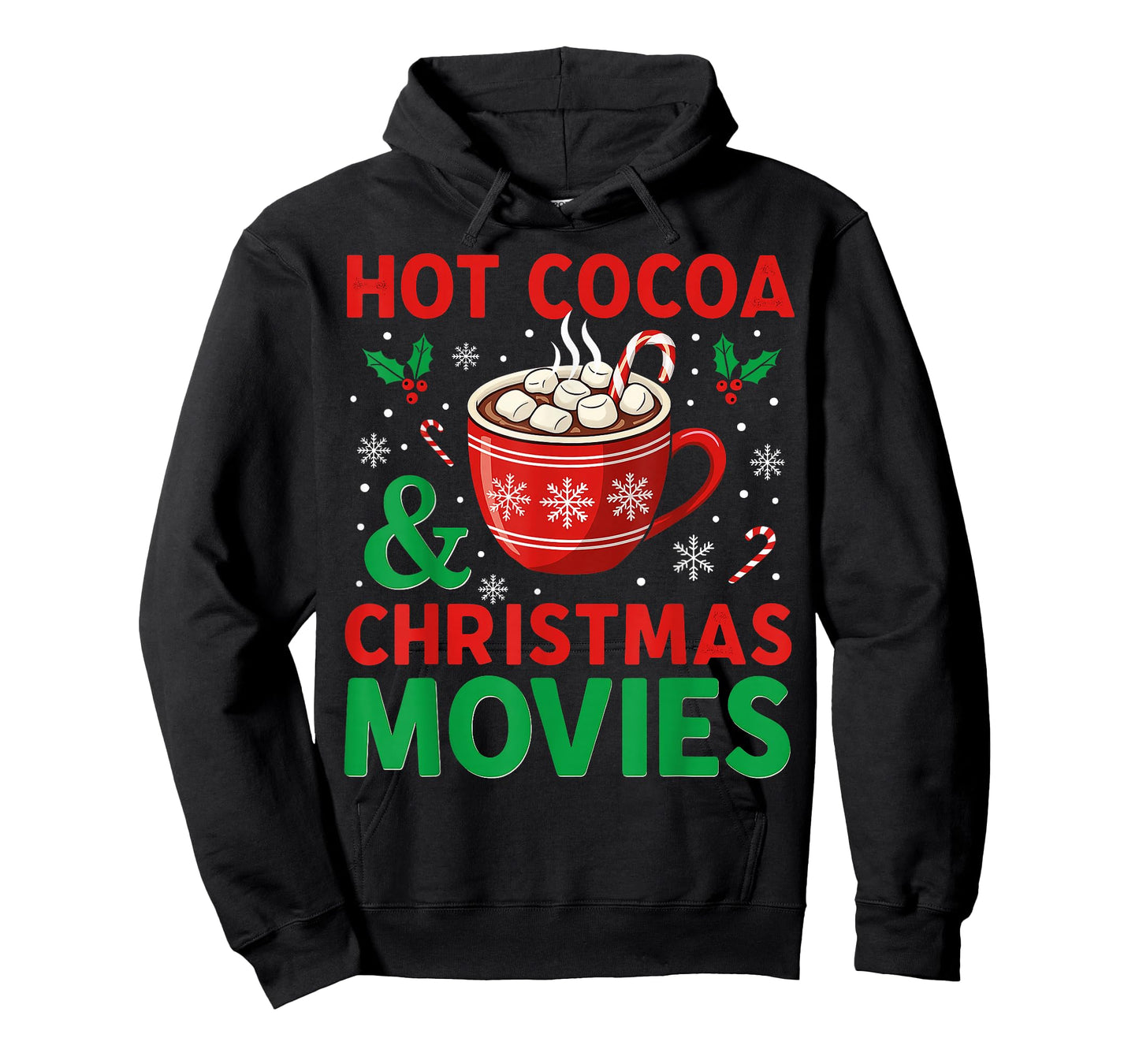 Cozy Holiday Hot Cocoa and Christmas in Winter for Everyone T-Shirt