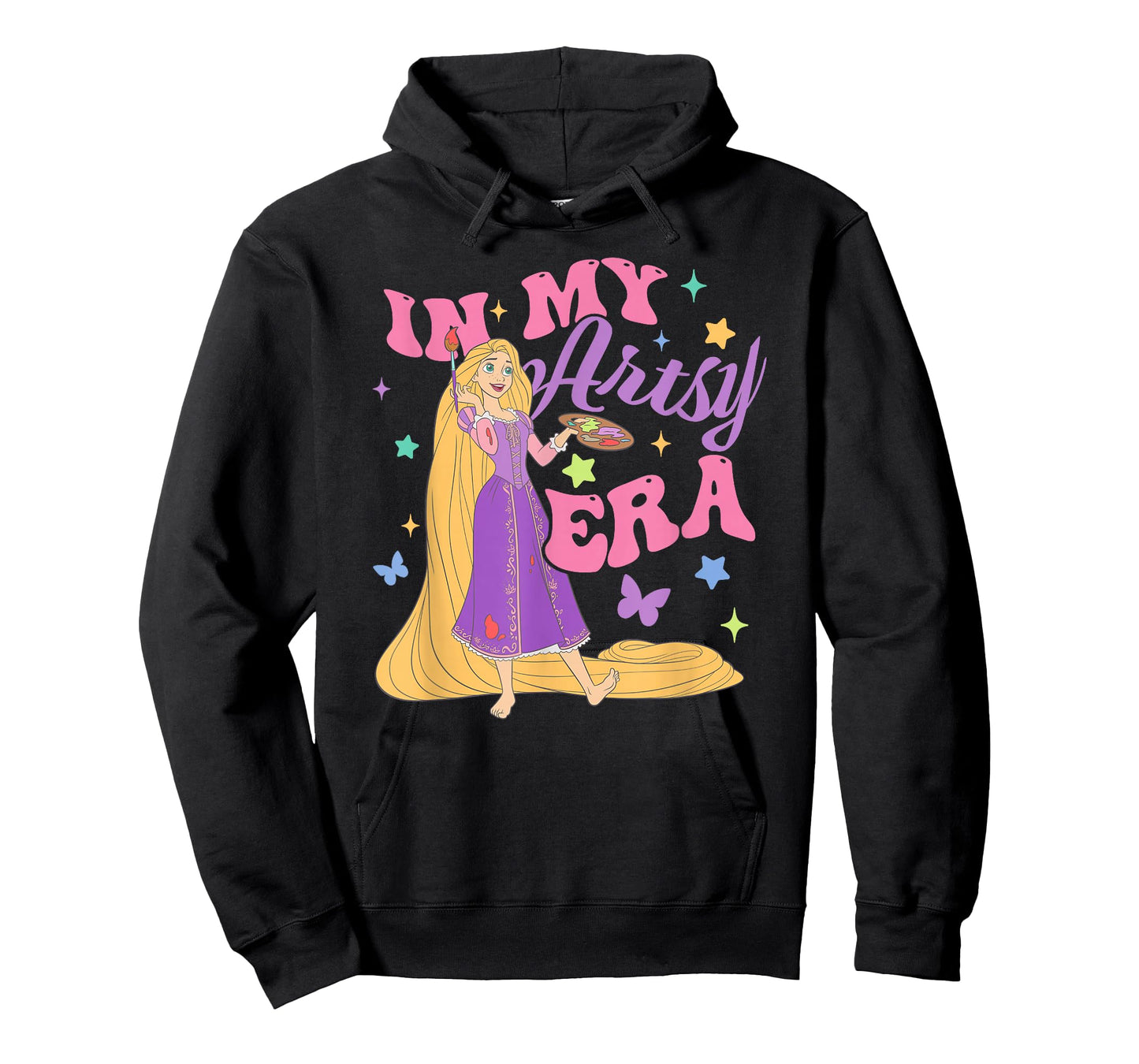 Disney Tangled Rapunzel in My Artsy Era Portrait T-Shirt