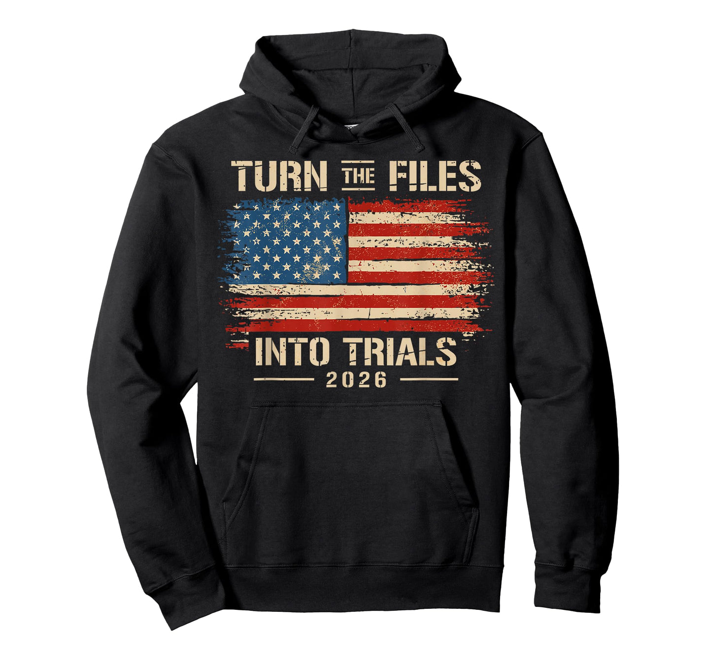 Turn The Files Into The Trials US Flag T-Shirt