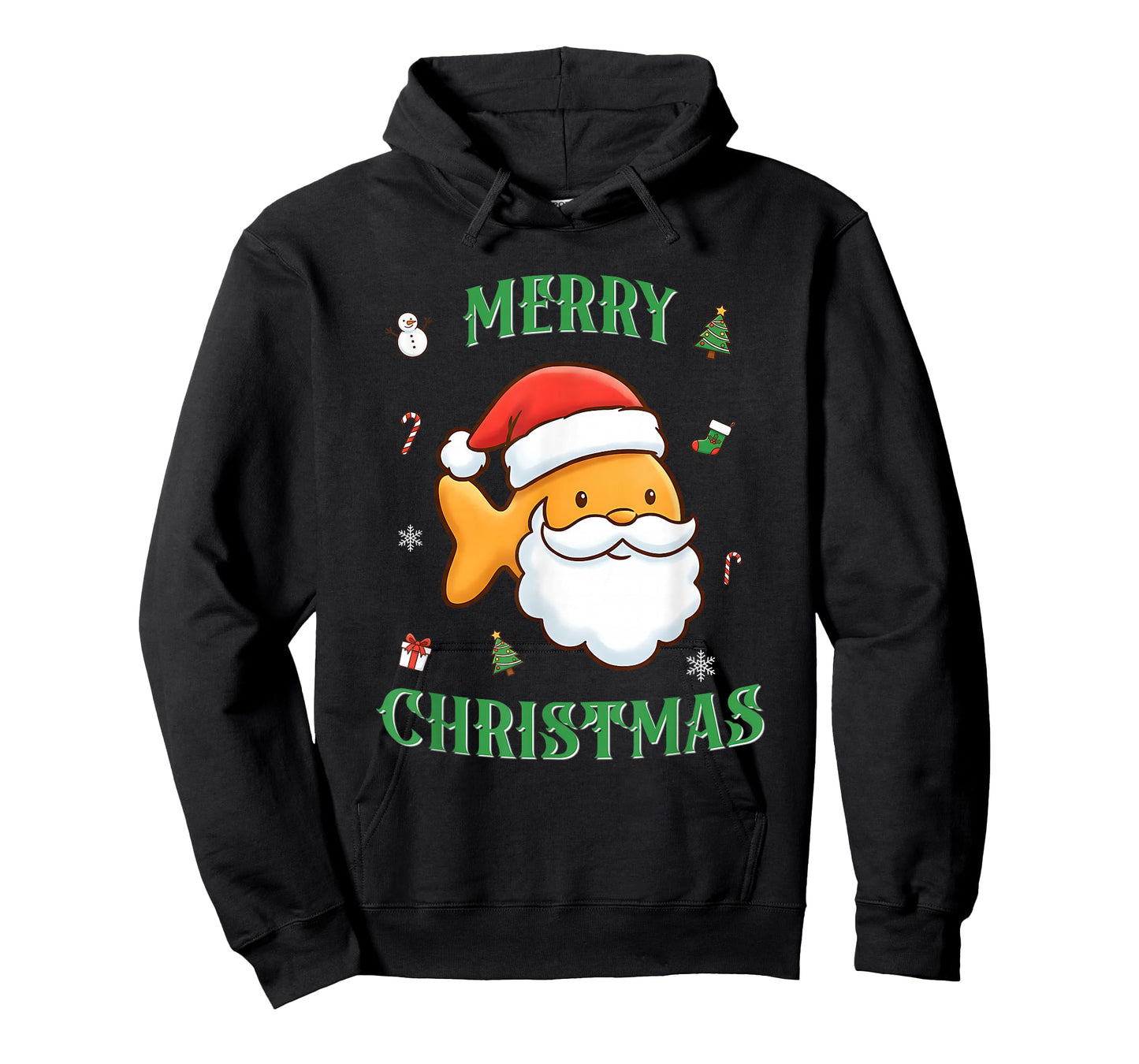 Santa Goldfish Cracker T-Shirt