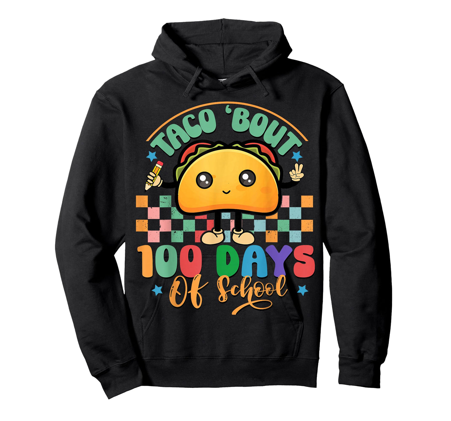 Taco About 100 Days of School Smarter 100th Day Girls Boys T-Shirt