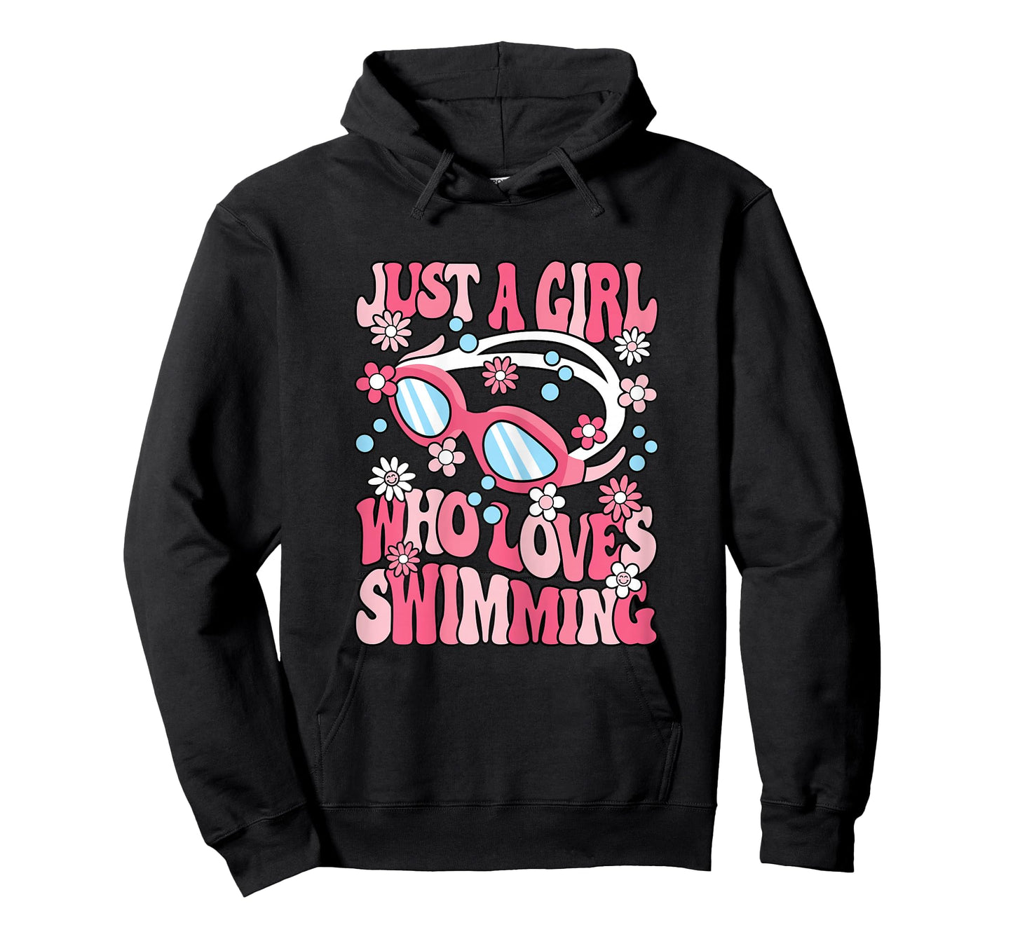 Just A Girl Who Loves Swimming Swim Swimmer Girls Kids T-Shirt