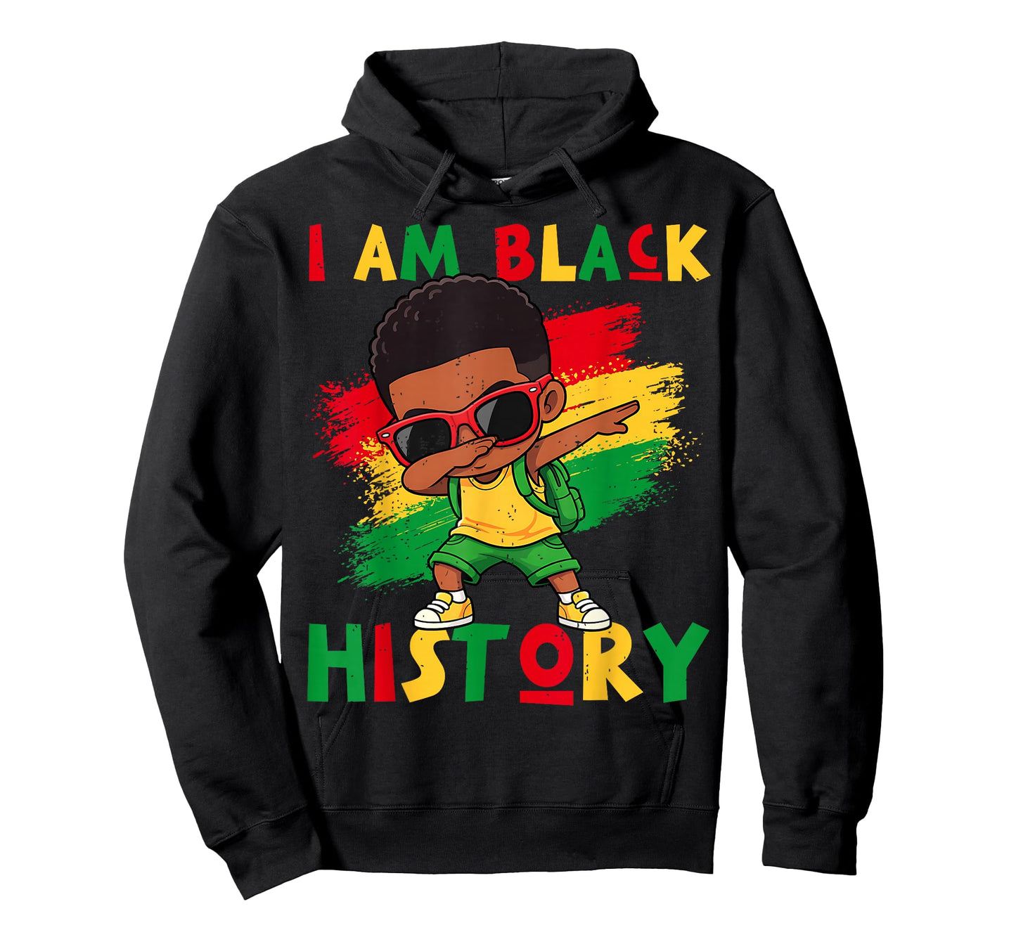 I Am Black History Month Black Melanin Boy Kids Toddlers T-Shirt