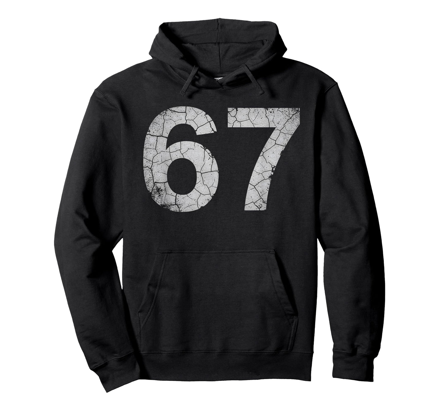 Distressed Number 67 Jersey Player Six Seven Meme T-Shirt