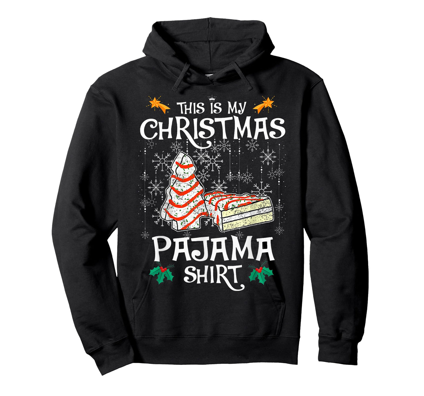This is My Christmas Pajama Shirt Christmas Cake Debbie T-Shirt