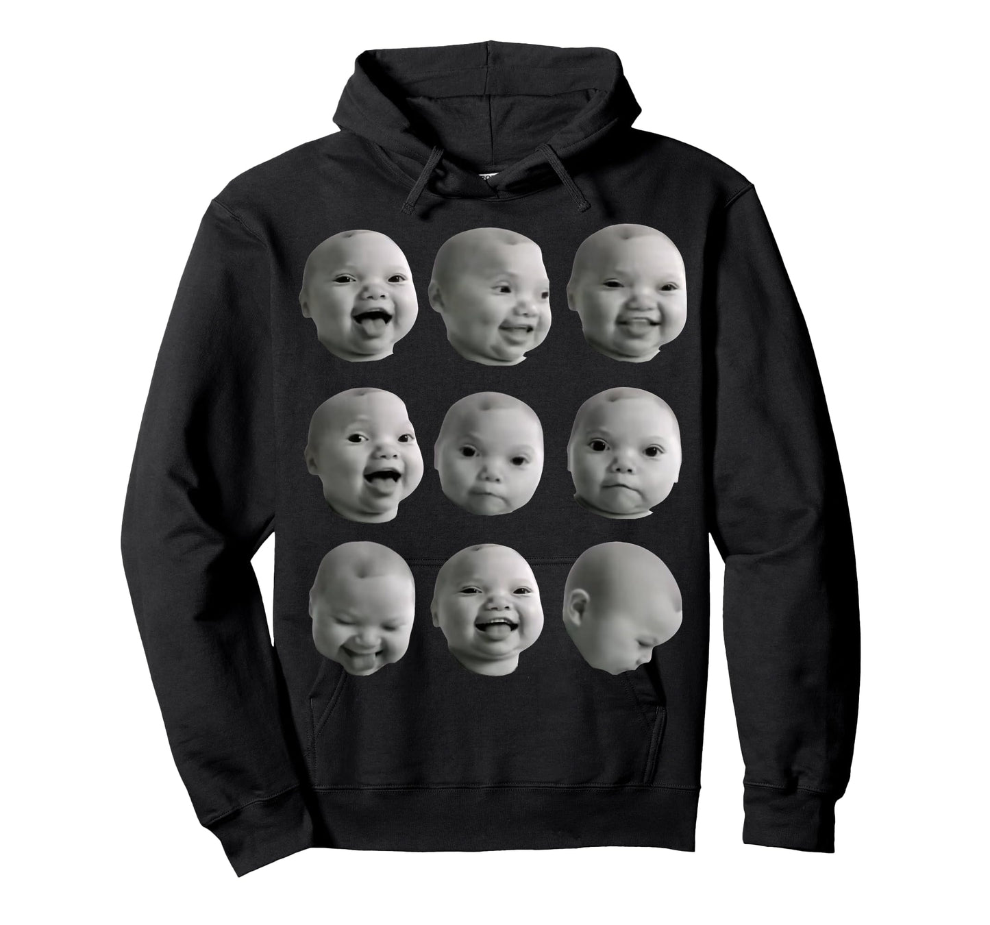 Funny Niche Baby gen z Meme ai Viral Giggling AI Laughing T-Shirt