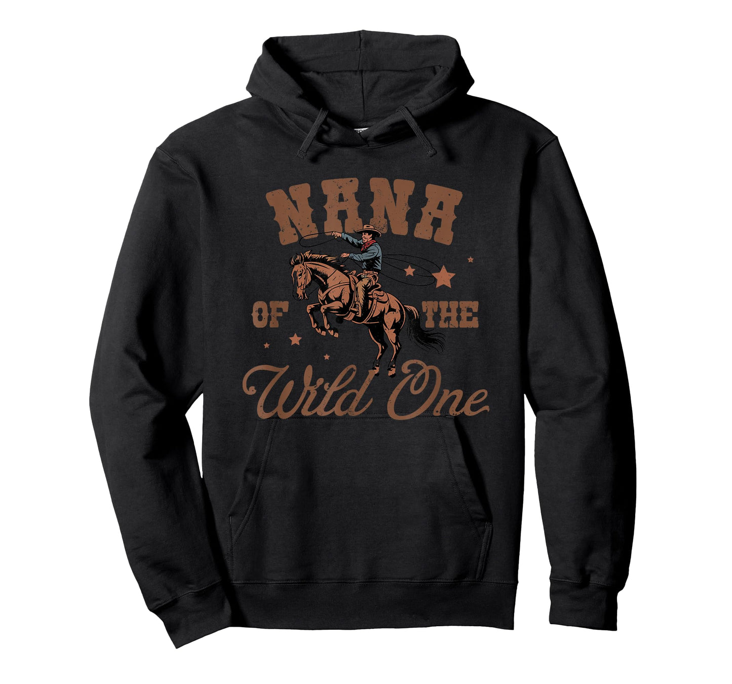 Nana of The Wild One Cowboy Western Rodeo Party Matching T-Shirt