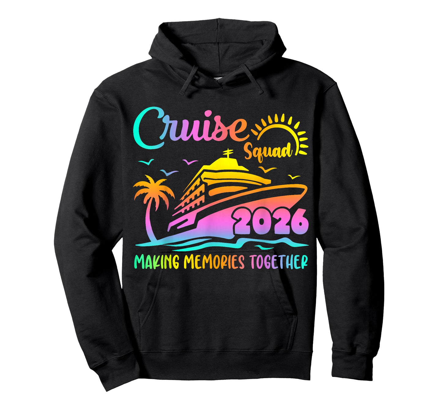 Cruise Squad 2026 Family Friends Vacation Matching Group T-Shirt