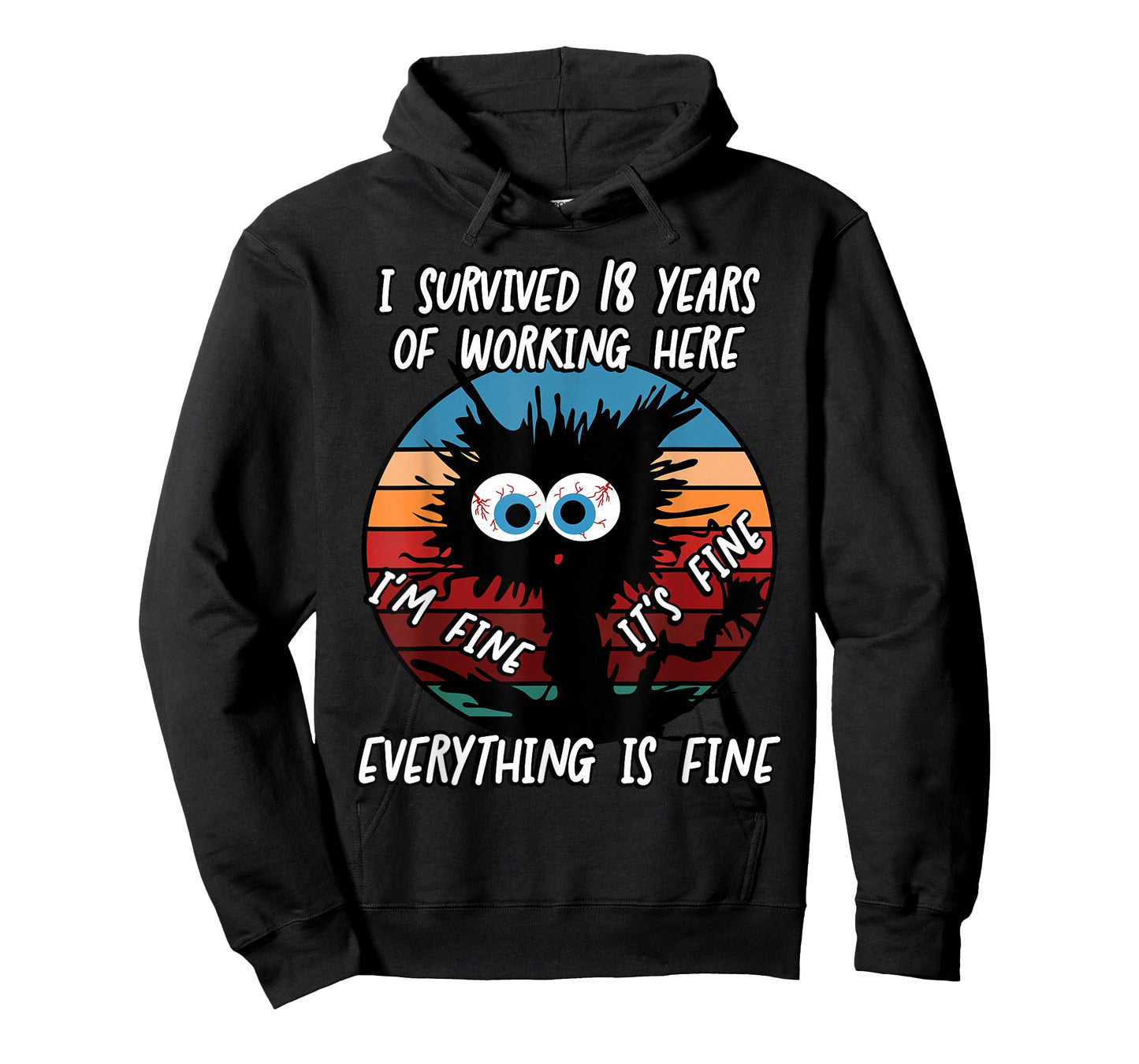 I Survived 18 Years of Working Here T-Shirt