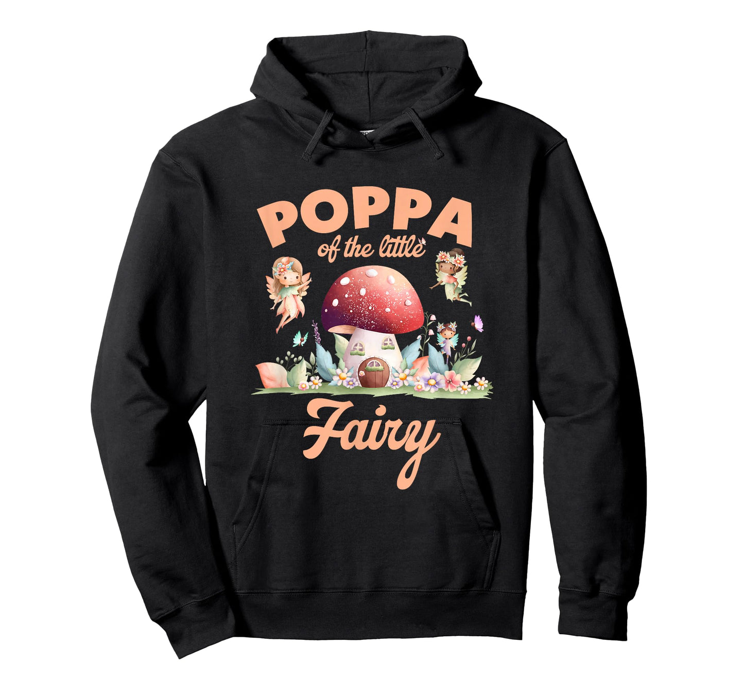 Poppa of The Little Fairy 1St Birthday Girl Fairytale T-Shirt