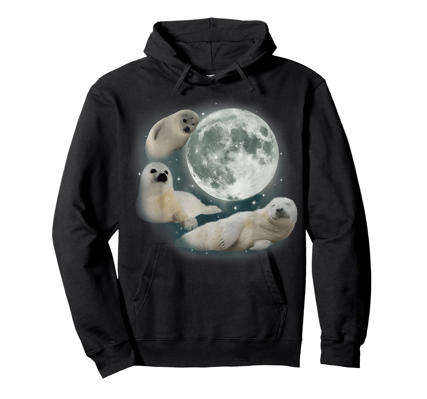Three Baby Seal Vintage Graphic 90s Funny Women Men Kids T-Shirt