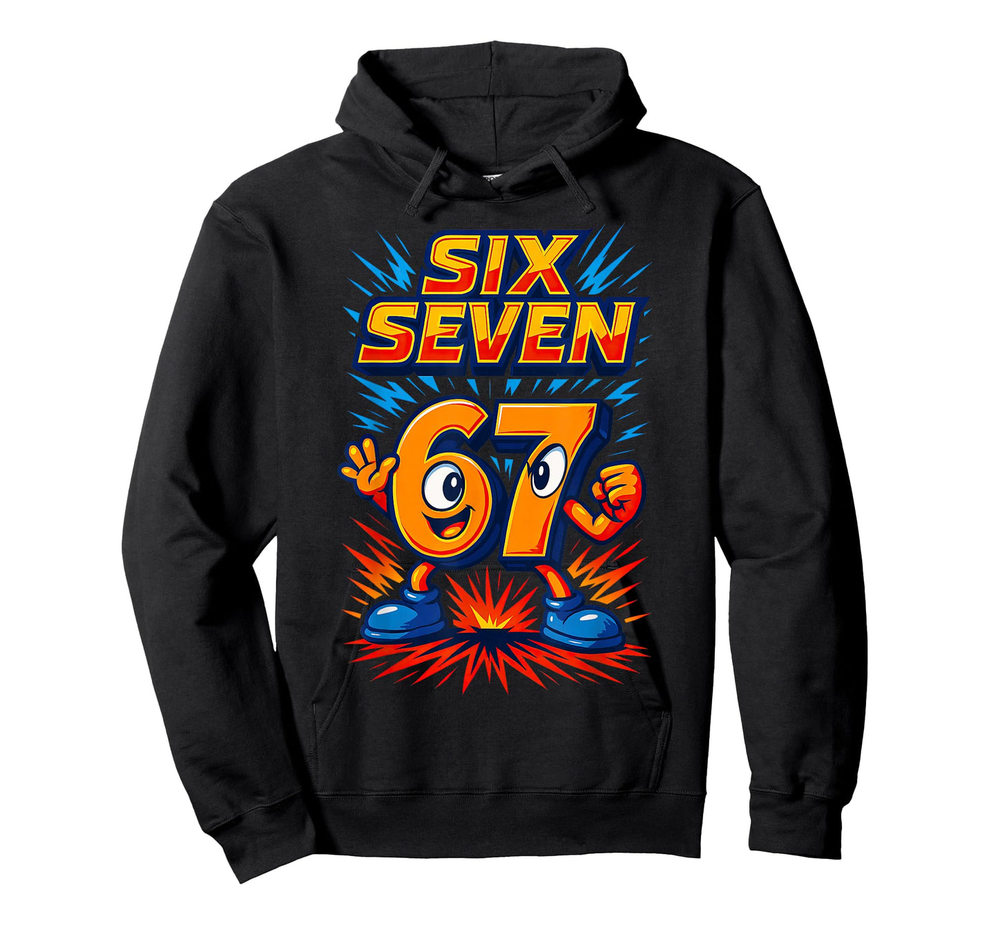 Funny 67 Six Seven Italian Brainrot Boys Girls 6 7 Meme T-Shirt