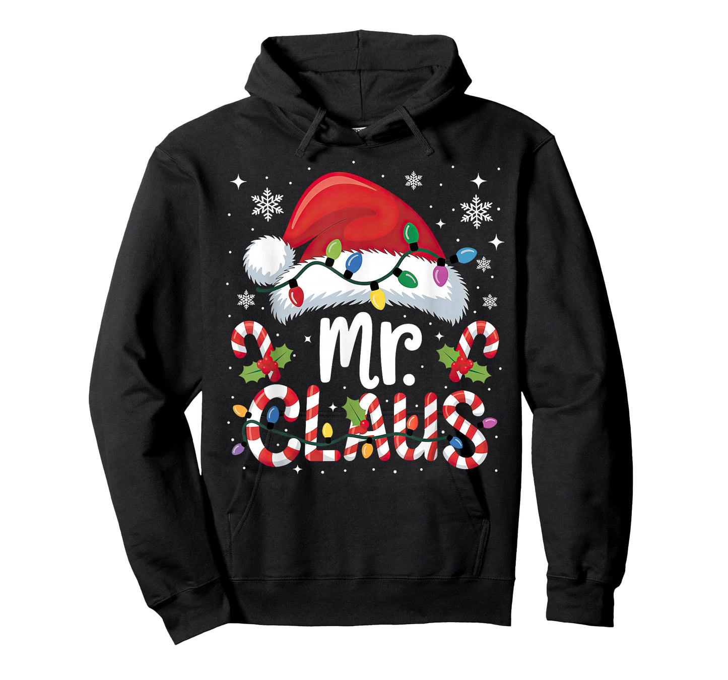 Mr and Mrs Claus Couples Matching Christmas T-Shirt