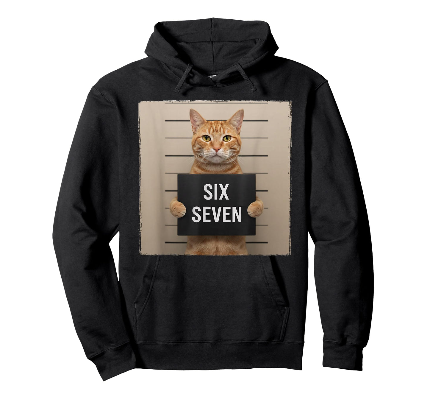 Funny Cat Mugshot Meme 67 Six Seven T-Shirt