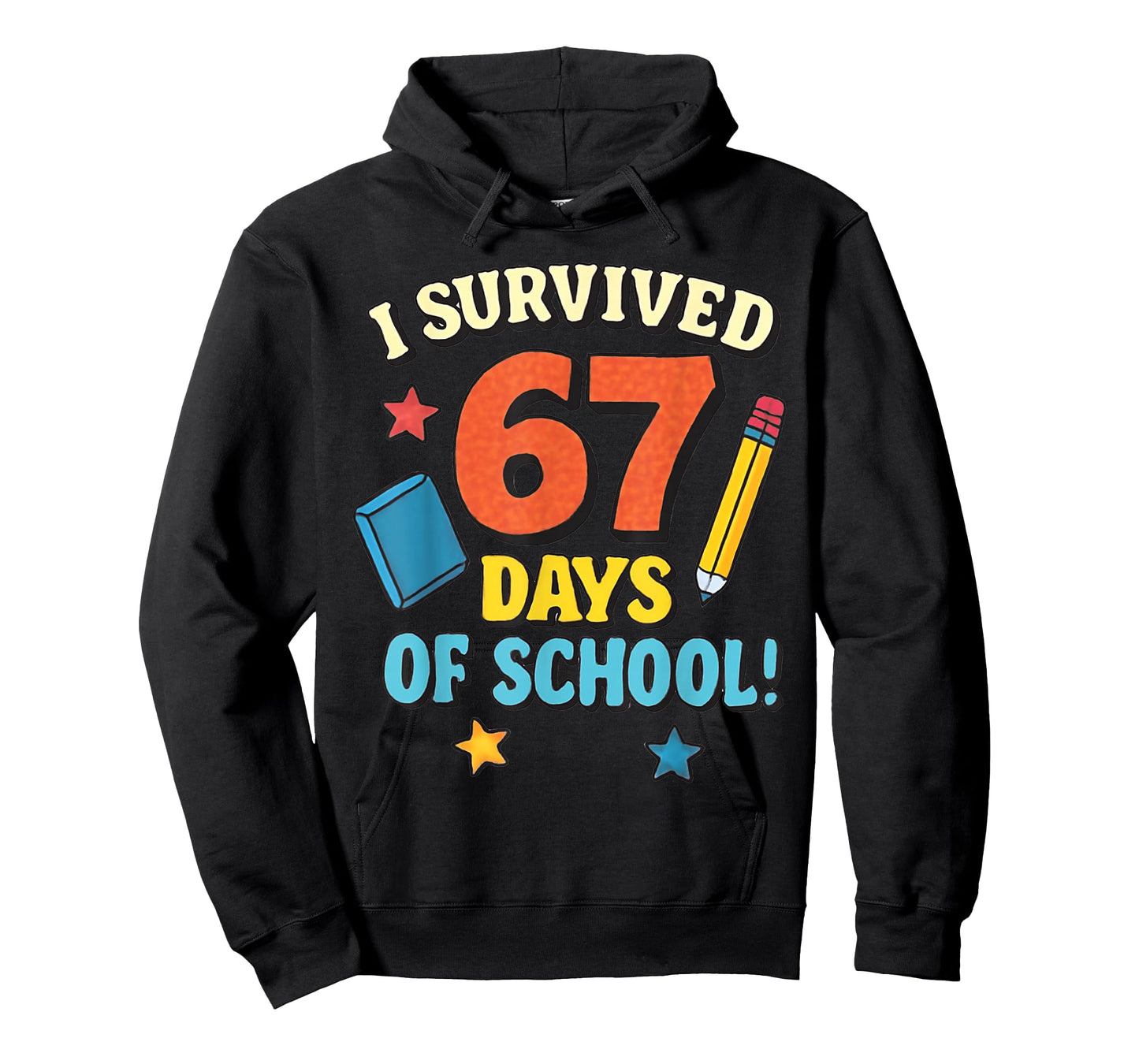 I Survived 67 Six Seven Days of School Teachers Boys Girls T-Shirt
