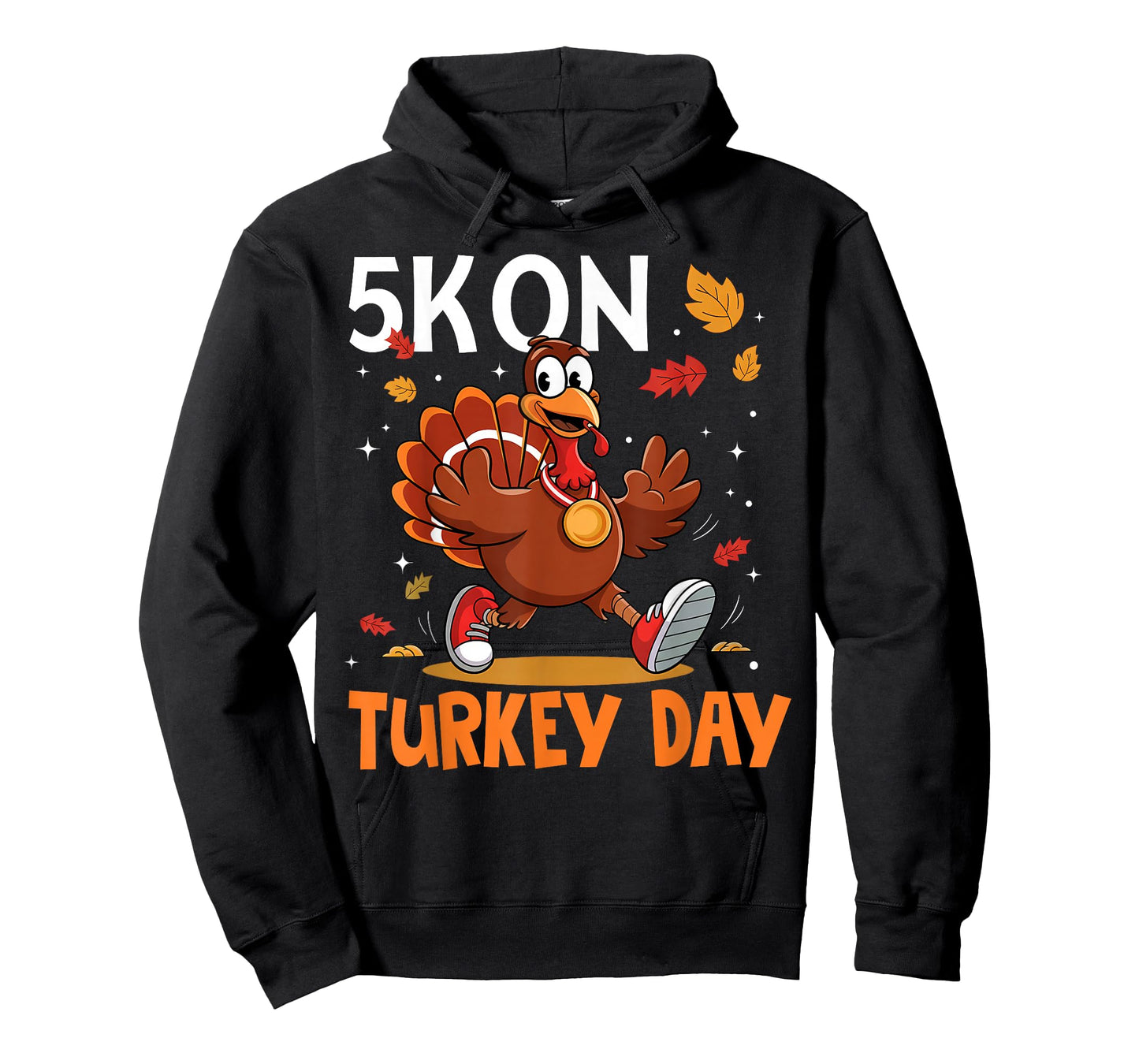 Funny Thanksgiving Turkey Trot 5K Run Fun Turkey Day Jogging T-Shirt