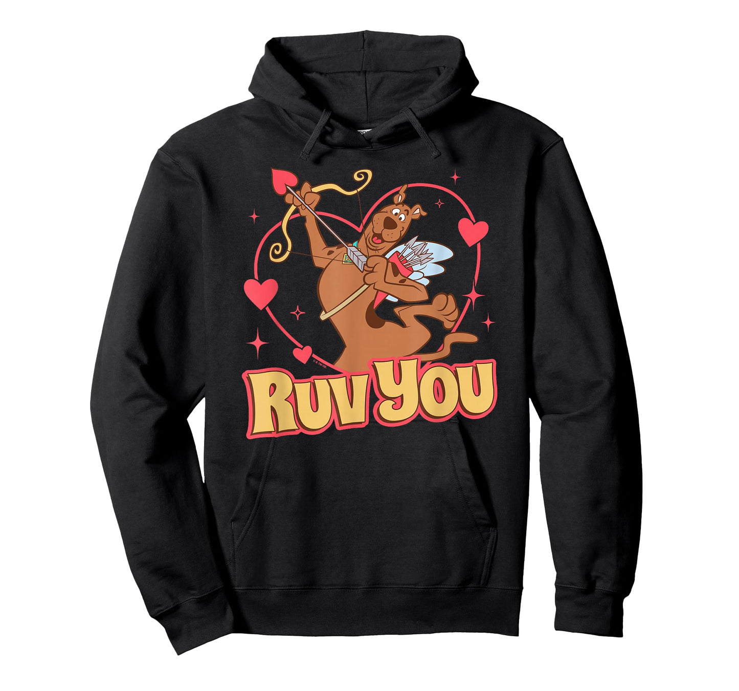 Scooby-Doo Valentine's Day Ruv You Cupid Scooby T-Shirt