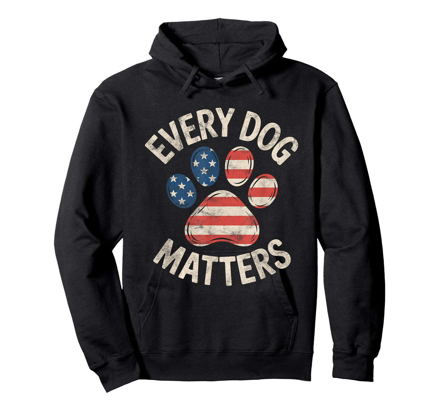 Every Dog Matters USA Distressed T-Shirt