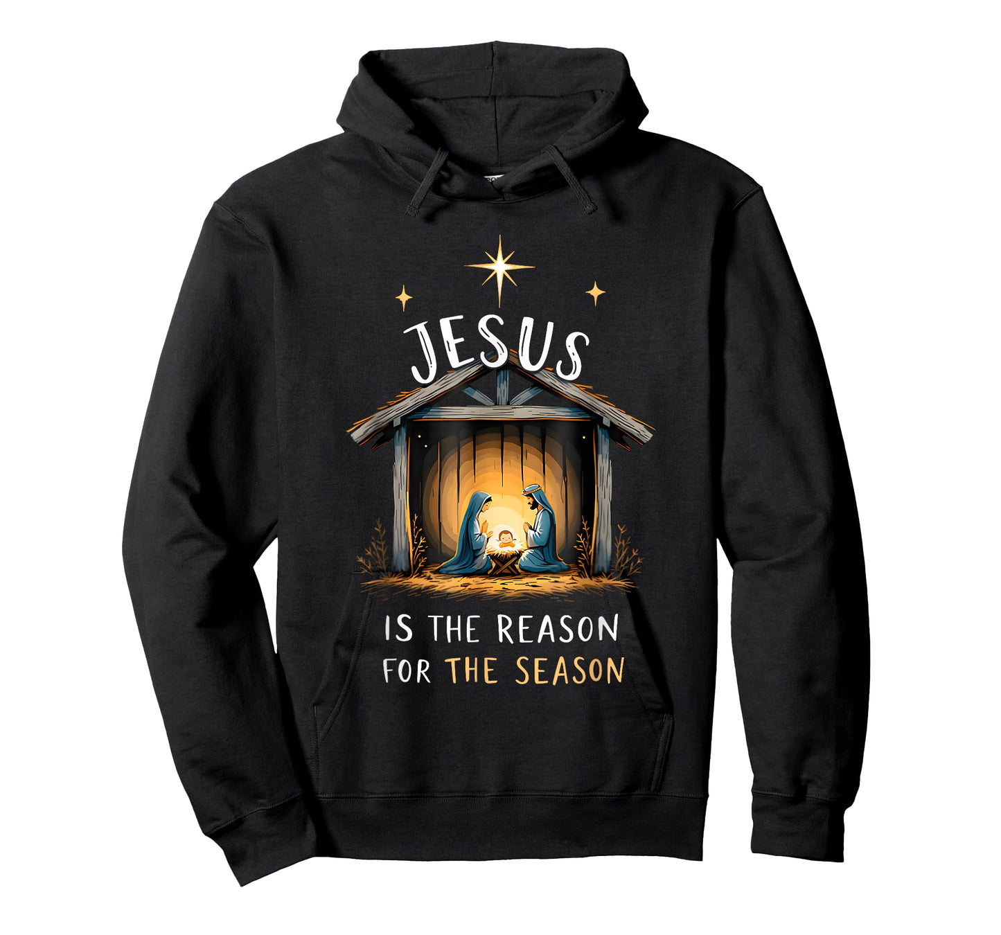 Jesus is The Reason for The Season Christian Faith Christmas T-Shirt