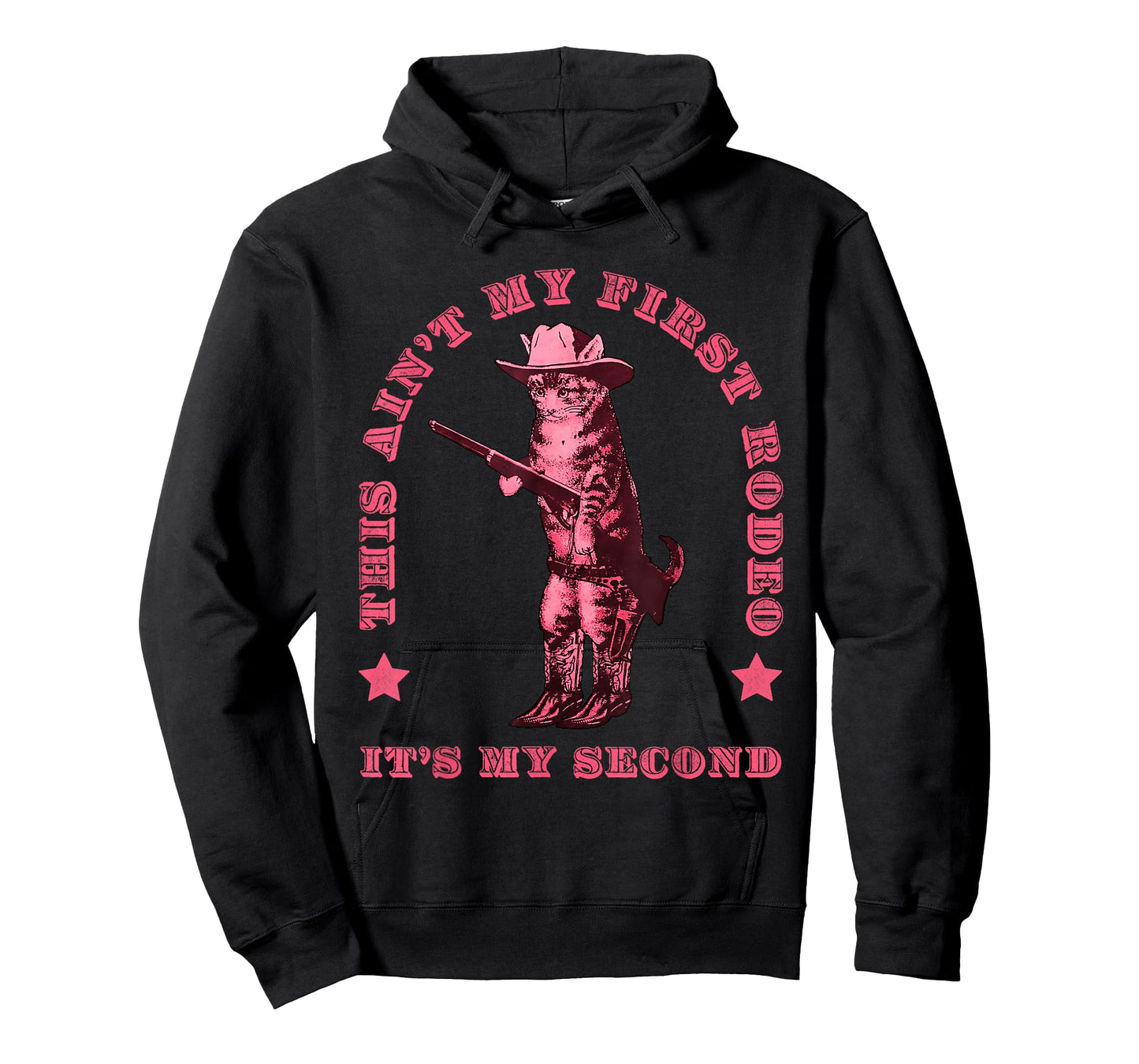 This Ain't My First Rodeo It's My Second Cowboy Cat T-Shirt