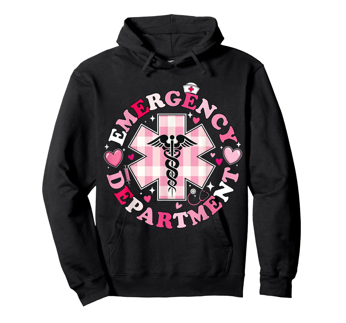 Cute Emergency Department Valentines Day ER Nurse T-Shirt