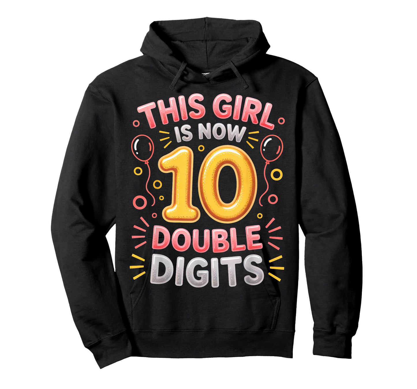 It's My 10th Birthday Shirt for Girls 10 Years Old Birthday T-Shirt