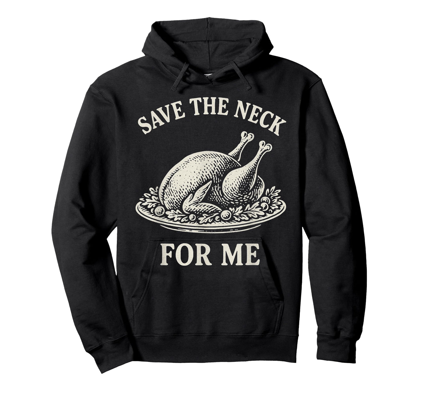Save The Neck for Me Dinner Turkey Christmas Quote Vintage T-Shirt