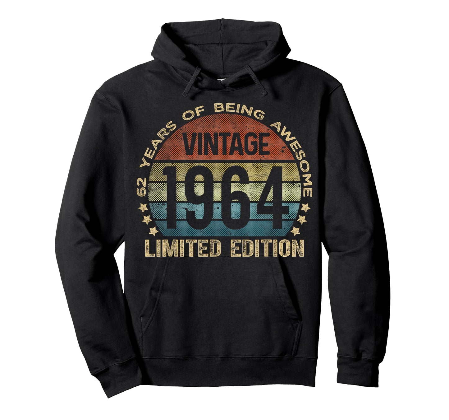 62 Year Old Gifts Vintage 1964 Limited Edition 62nd Birthday T-Shirt